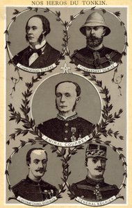 Our Heroes of Tonkin by French School